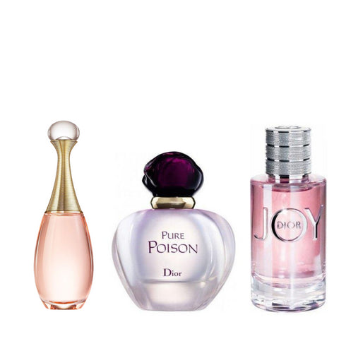 Trial Pack Of Dior  25 ml X 3 Combo For Women.