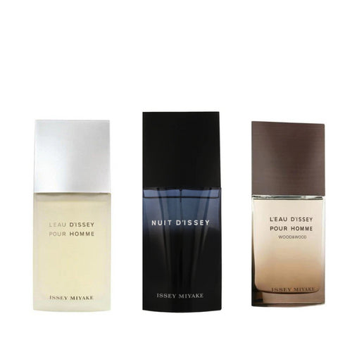 Trial Pack Of Issey Miyake 25 ml X 3 Combo For Men.