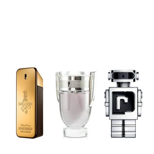 Trial Pack Of Paco Rabbane 25 ml X 3 Combo for Men. perfumesteal.in 